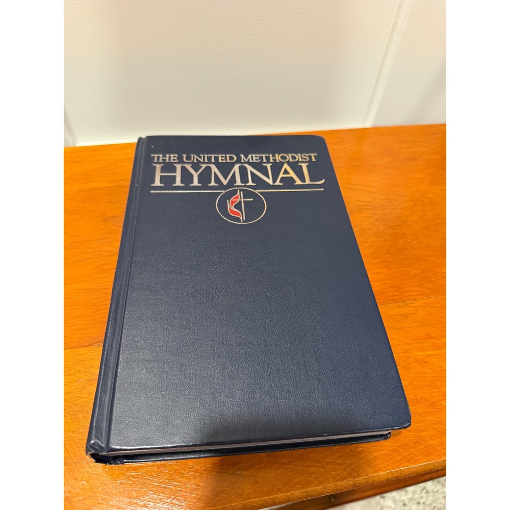 The United Methodist Hymnal Book of United Methodist Worship Navy Blue Hardcover